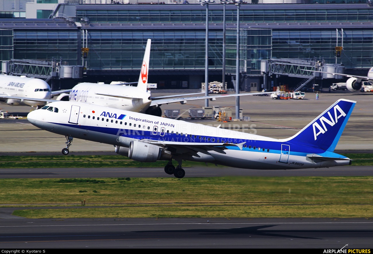 ANA - All Nippon Airways JA8609 aircraft at Tokyo - Haneda Intl