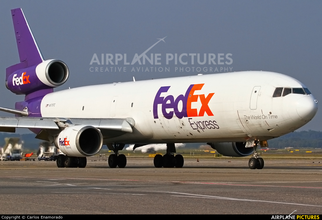 FedEx Federal Express N575FE aircraft at Milan - Malpensa