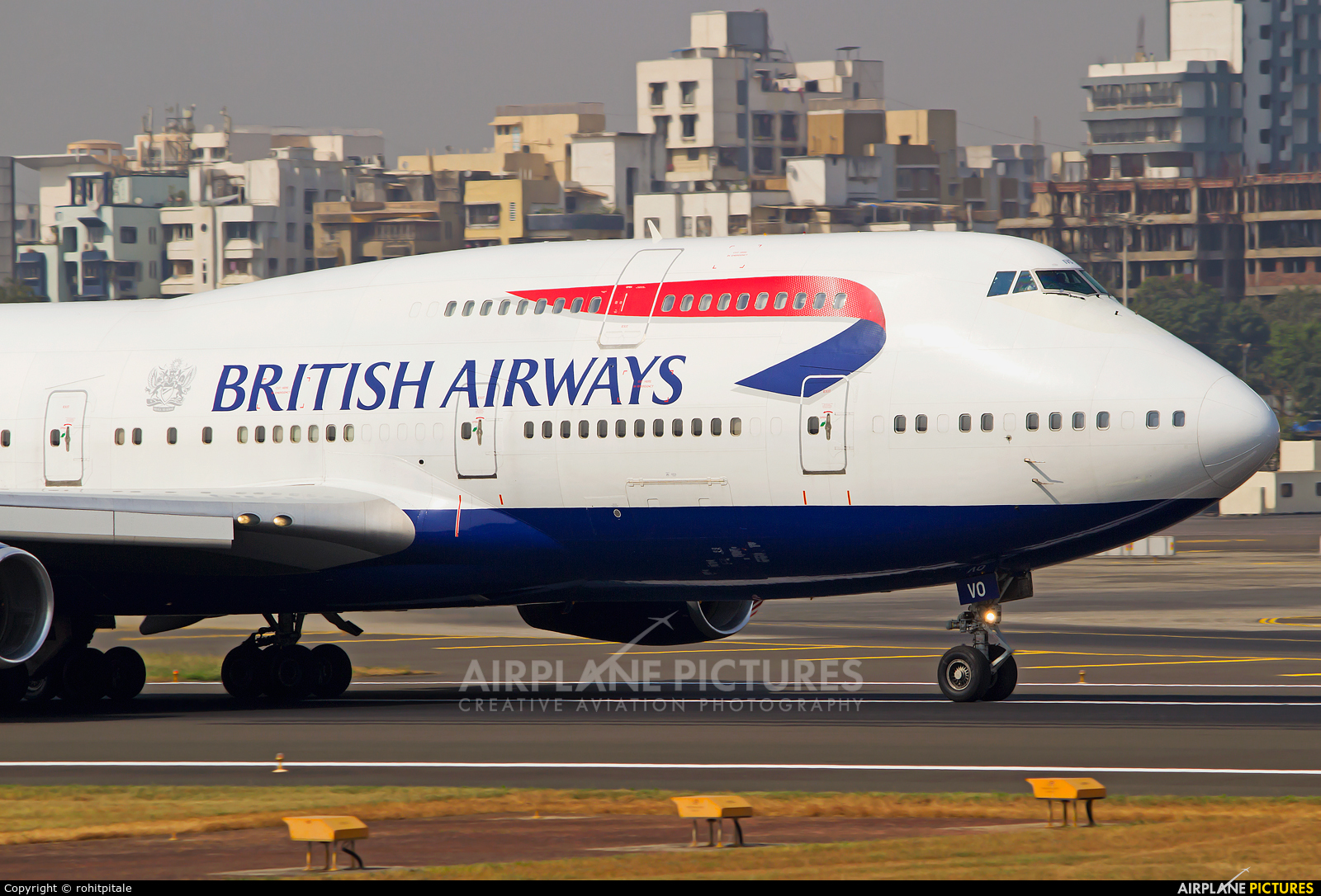 British Airways G-CIVO aircraft at Mumbai - Chhatrapati Shivaji Intl