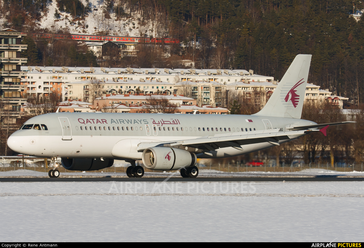 Qatar Amiri Flight A7-AAG aircraft at Innsbruck