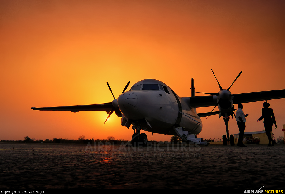 Denim Air PH-FZG aircraft at Tambacounda