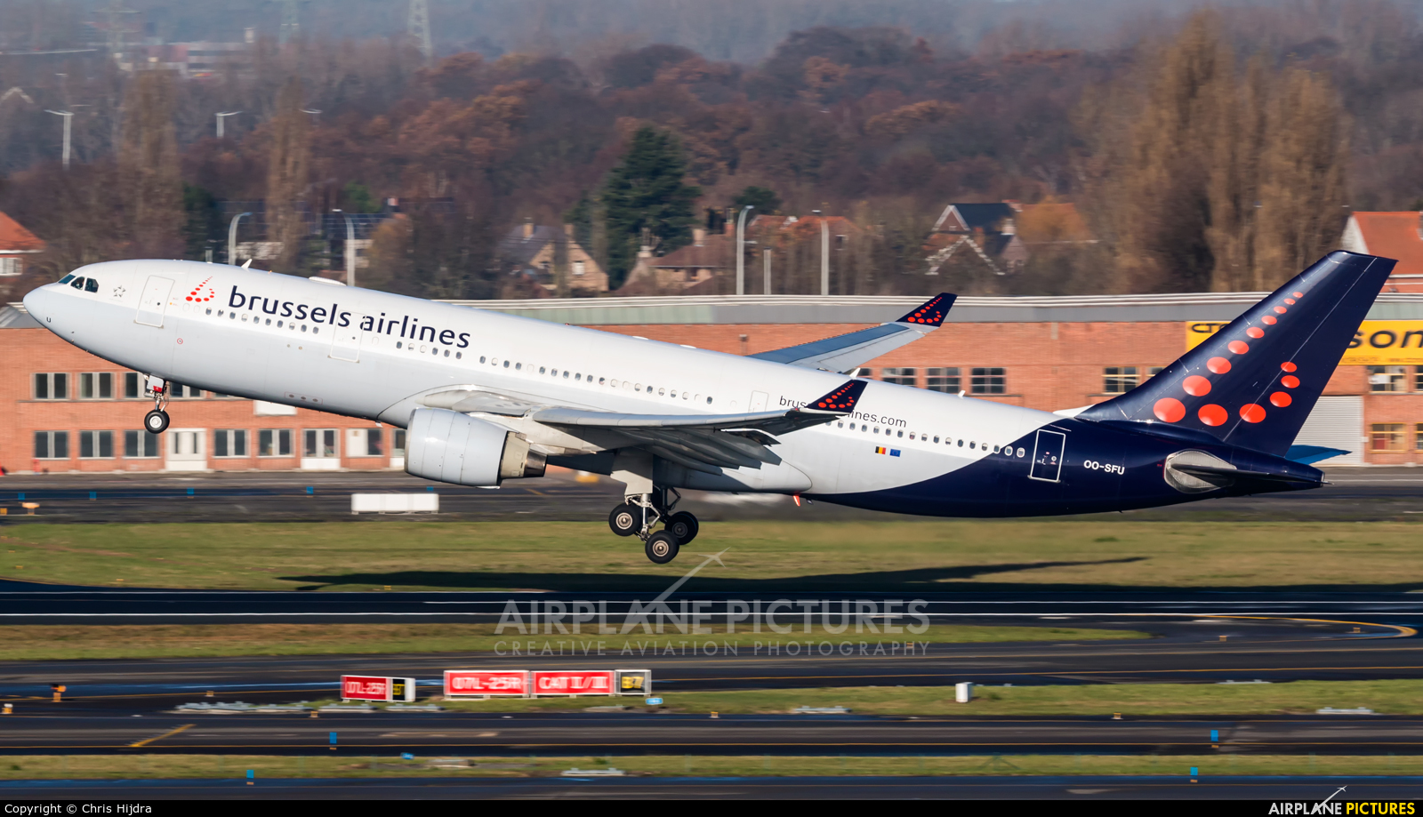 Brussels Airlines OO-SFU aircraft at Brussels - Zaventem