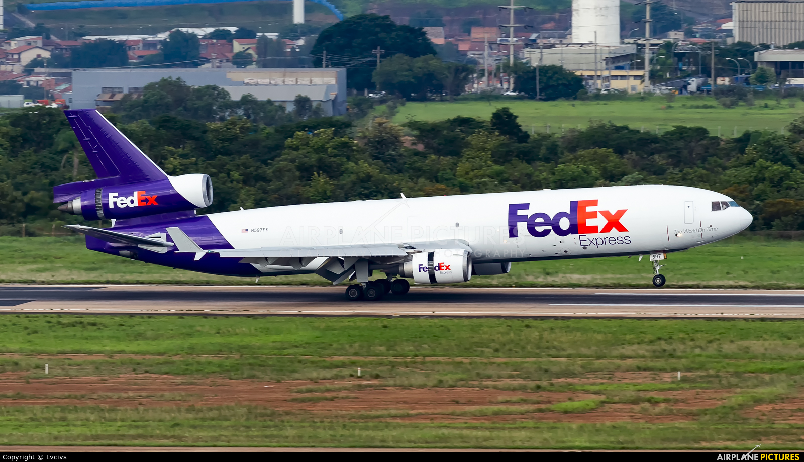 FedEx Federal Express N597FE aircraft at Campinas - Viracopos Intl