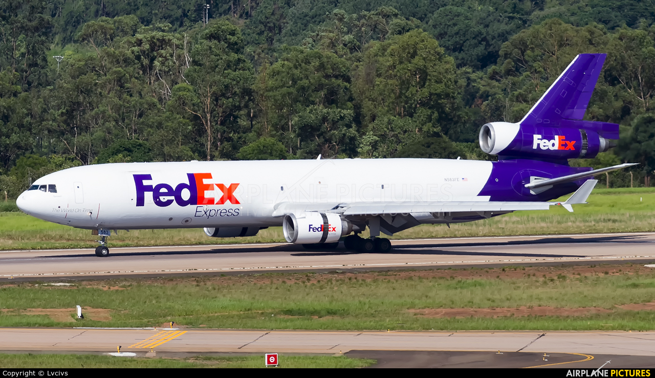 FedEx Federal Express N583FE aircraft at Campinas - Viracopos Intl