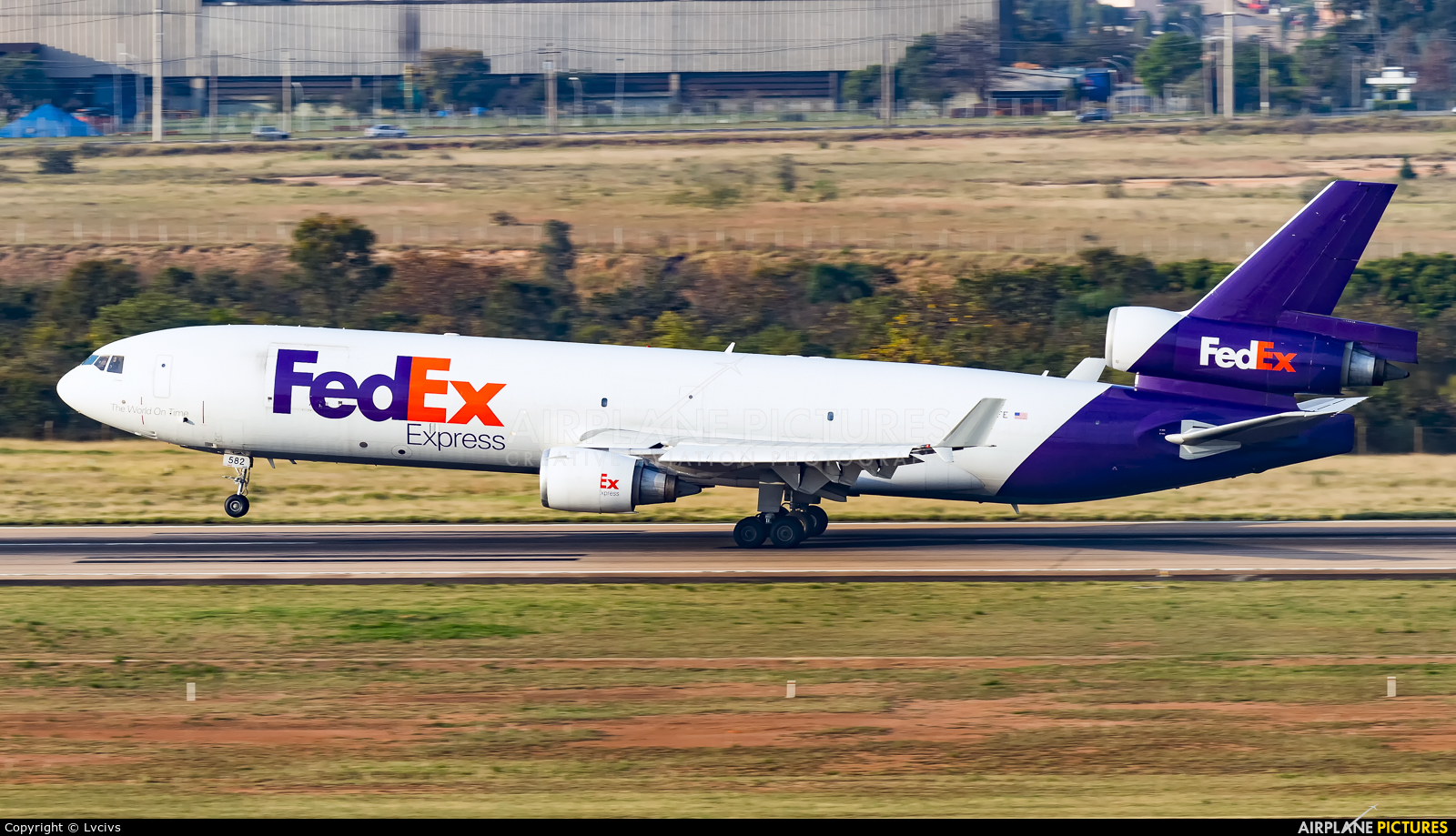 FedEx Federal Express N582FE aircraft at Campinas - Viracopos Intl