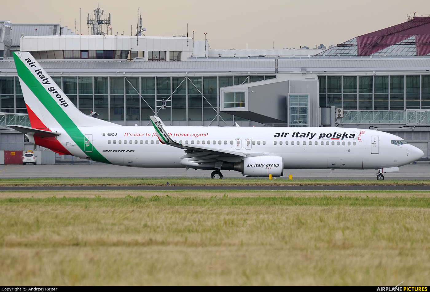Air Italy Polska EI-EOJ aircraft at Warsaw - Frederic Chopin