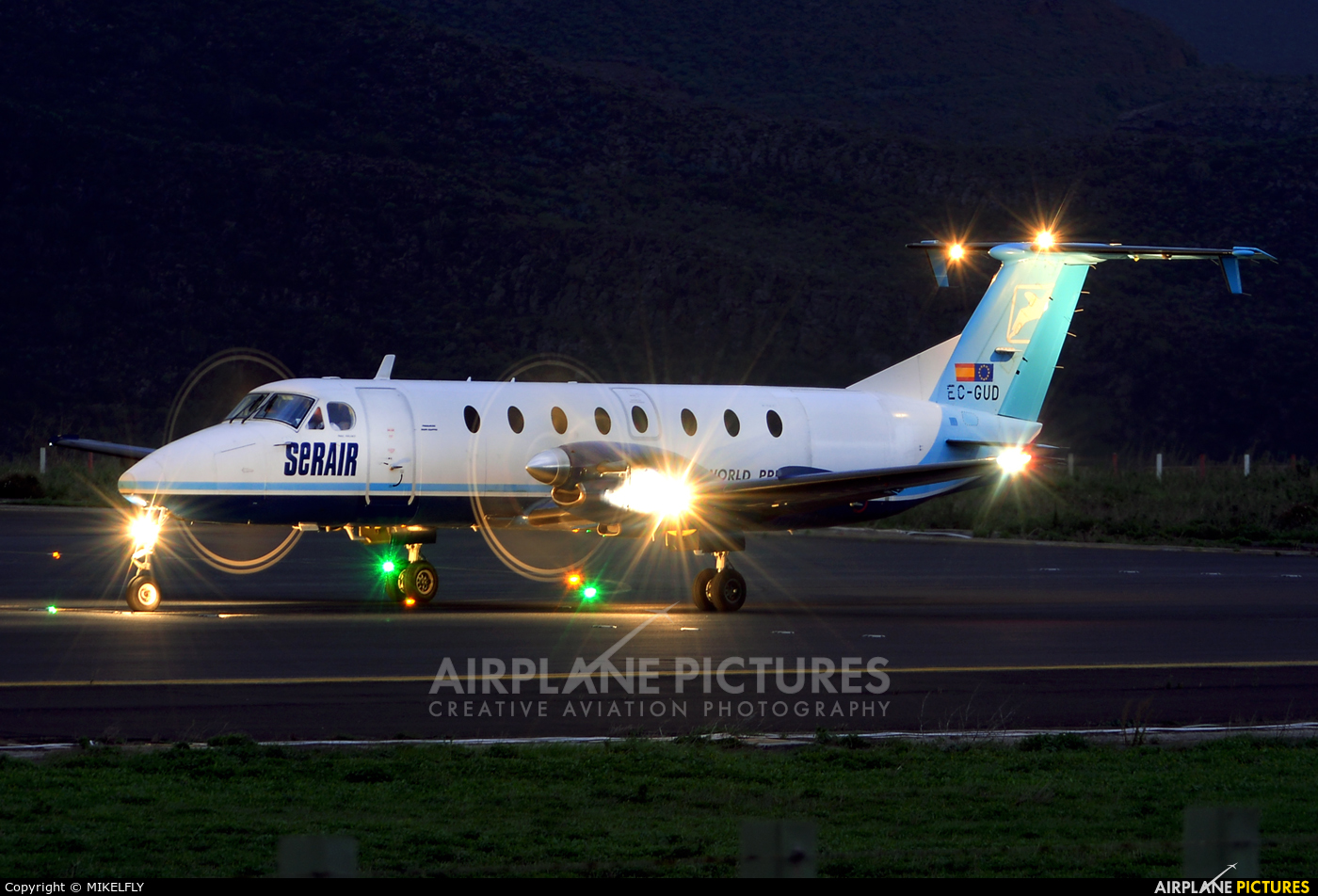 Serair EC-GUD aircraft at Tenerife Norte - Los Rodeos