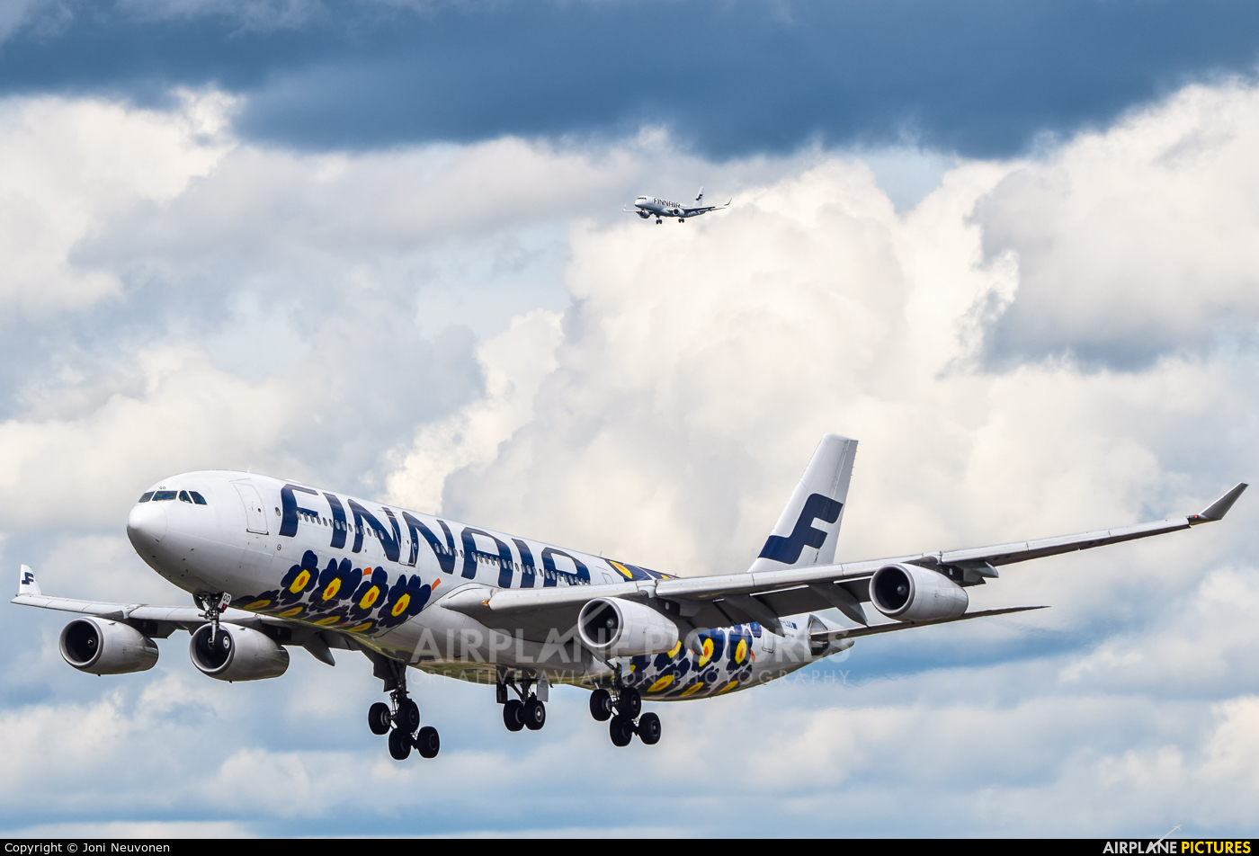Finnair OH-LQD aircraft at Helsinki - Vantaa