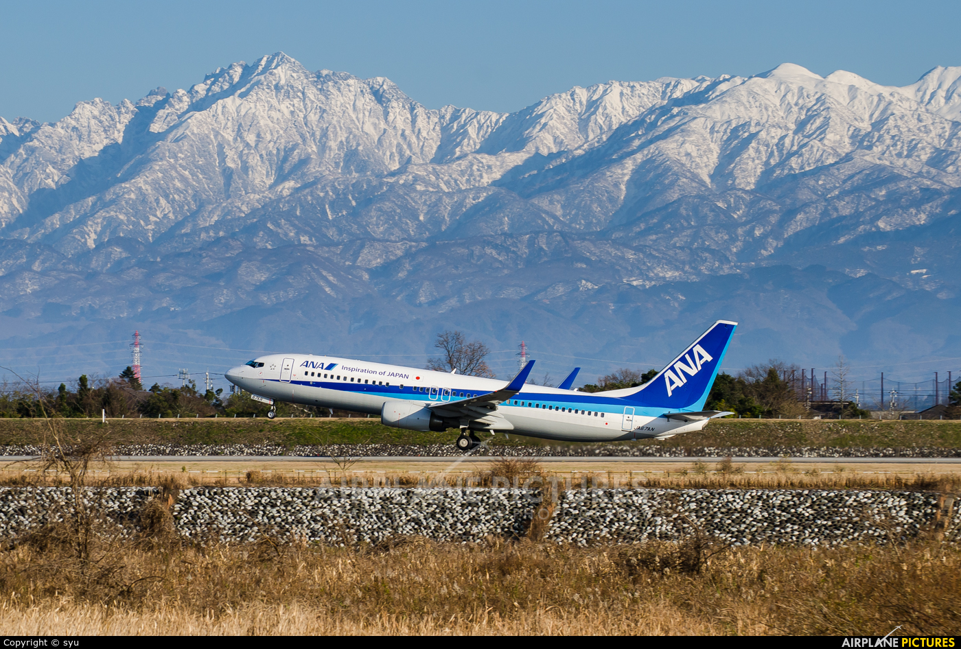 ANA - All Nippon Airways JA67AN aircraft at Toyama