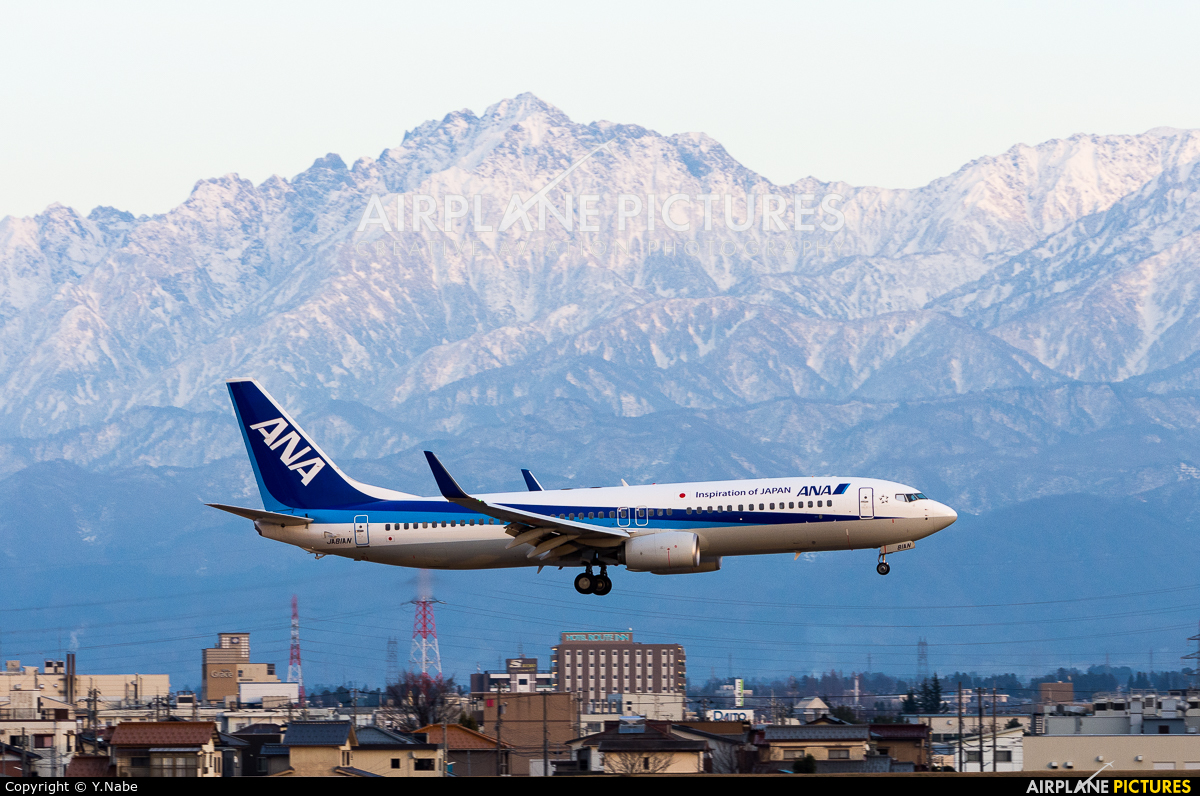 ANA - All Nippon Airways JA81AN aircraft at Toyama