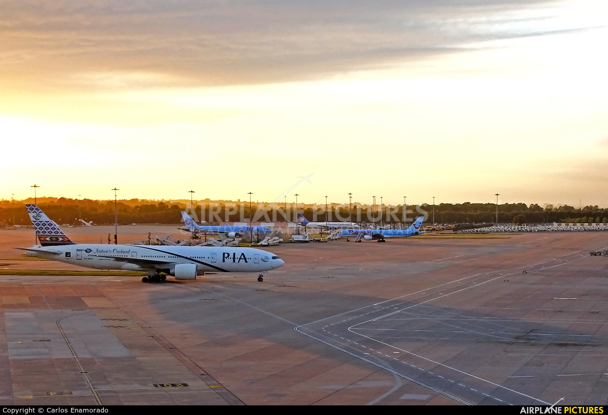 PIA - Pakistan International Airlines AP-BHX aircraft at Manchester
