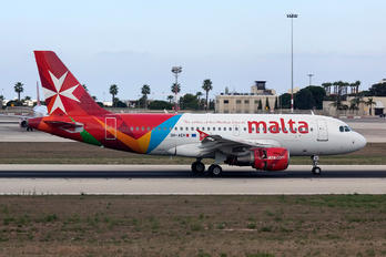 9H-AEH - Air Malta Airbus A319