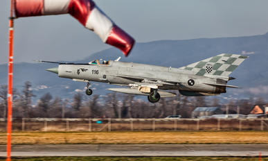 116 - Croatia - Air Force Mikoyan-Gurevich MiG-21bisD