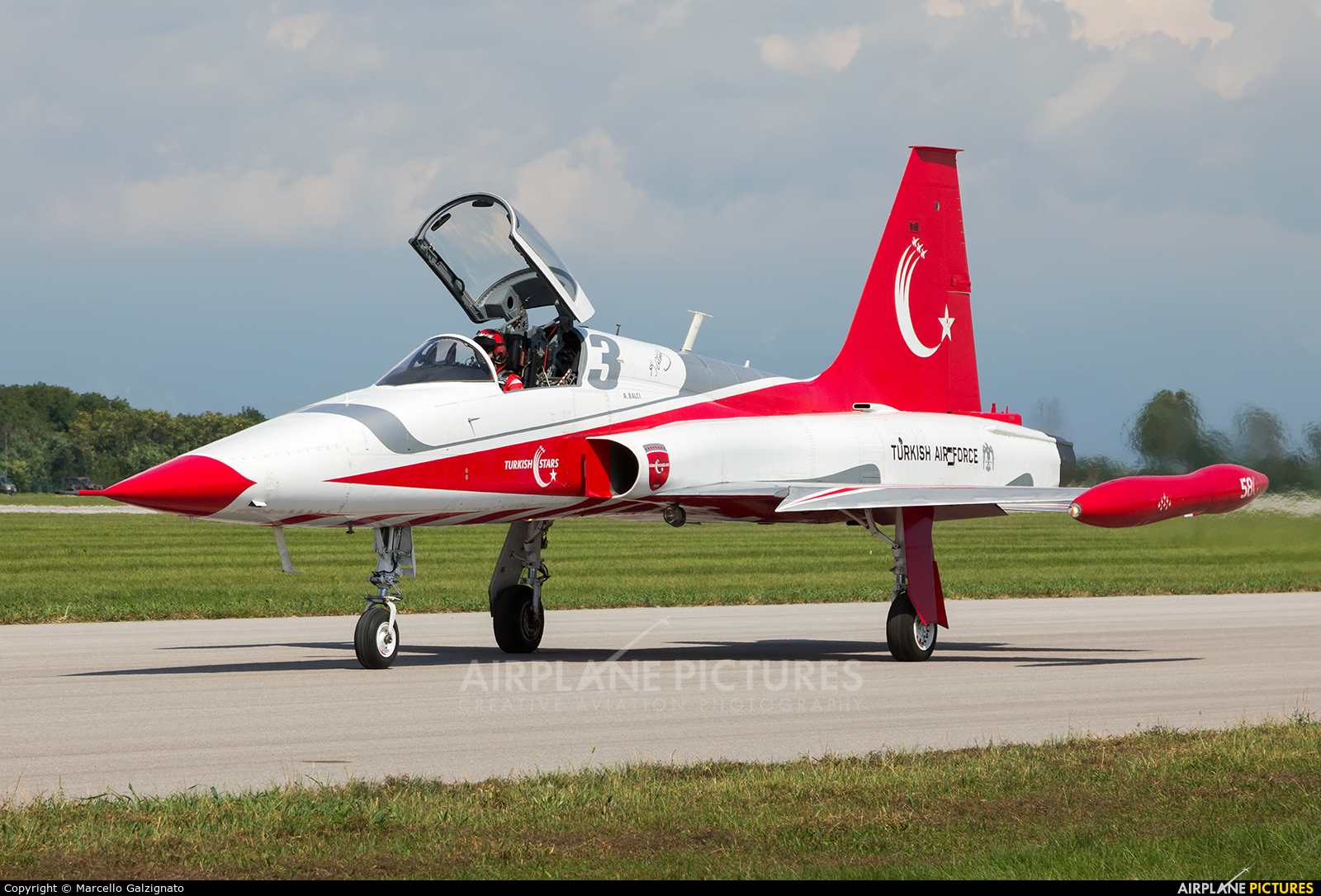 Turkey - Air Force : Turkish Stars 71-3058 aircraft at Rivolto