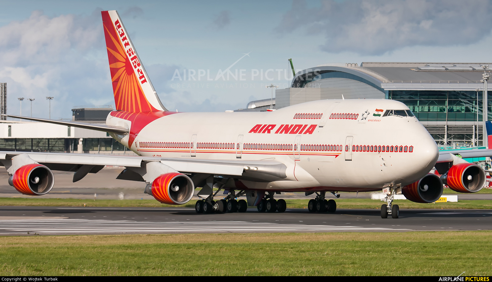 Air India VT-ESO aircraft at Dublin