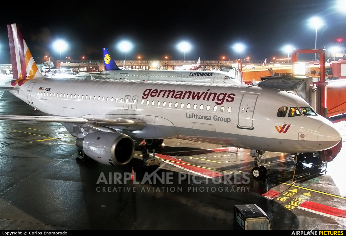 Germanwings D-AIQS aircraft at Berlin - Tegel