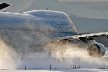B-HKT - Cathay Pacific Boeing 747-400
