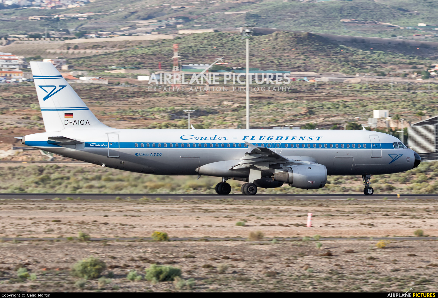 Condor D-AICA aircraft at Tenerife Sur - Reina Sofia