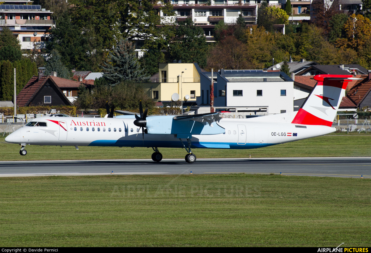 Austrian Airlines/Arrows/Tyrolean OE-LGG aircraft at Innsbruck