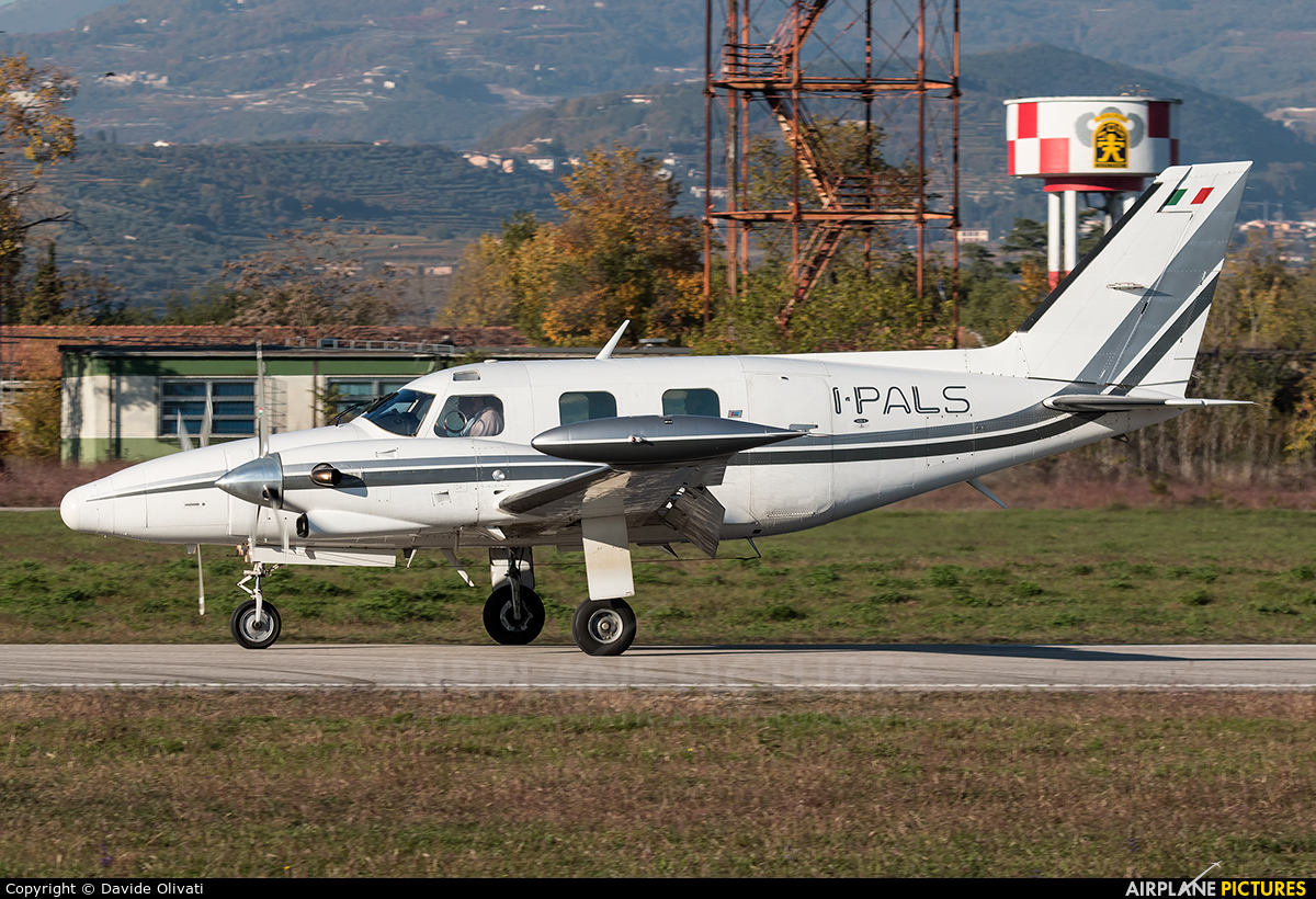 Private I-PALS aircraft at Verona - Boscomantico