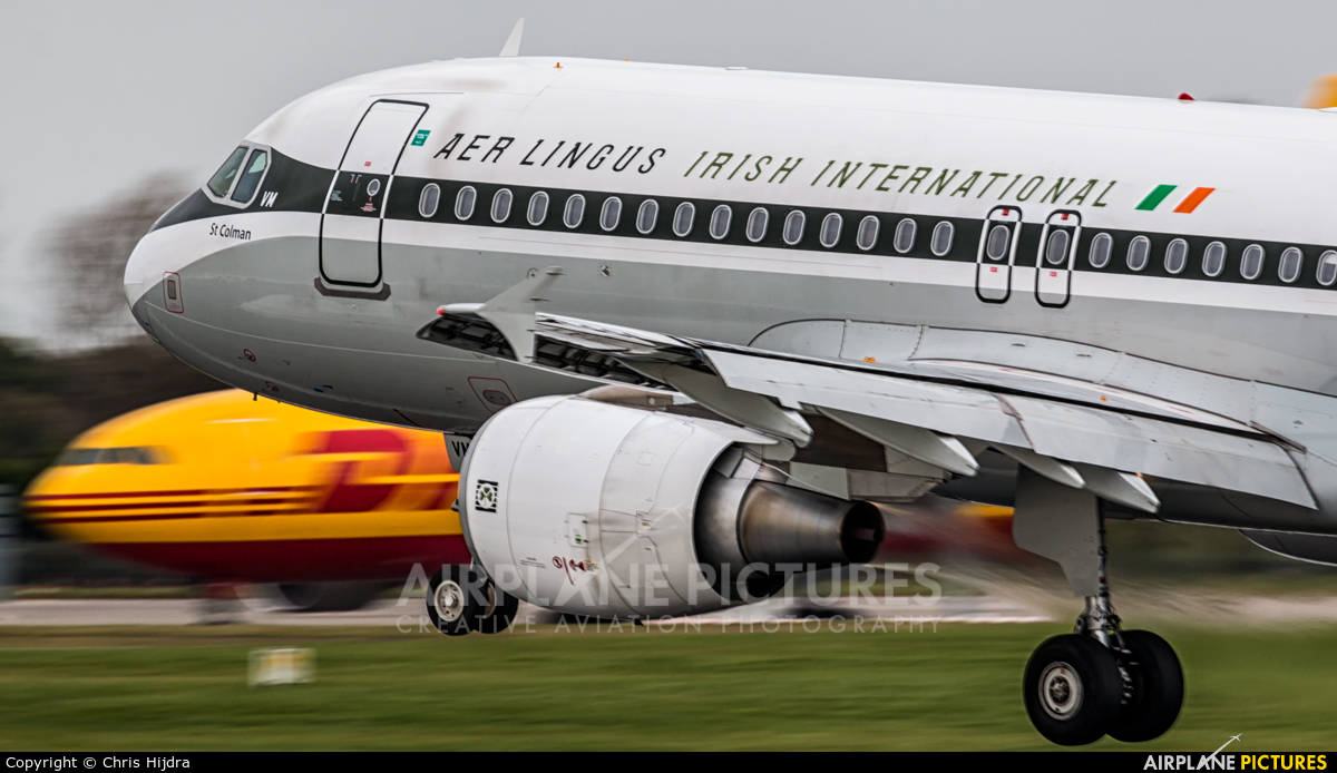 Aer Lingus EI-DVM aircraft at Dublin