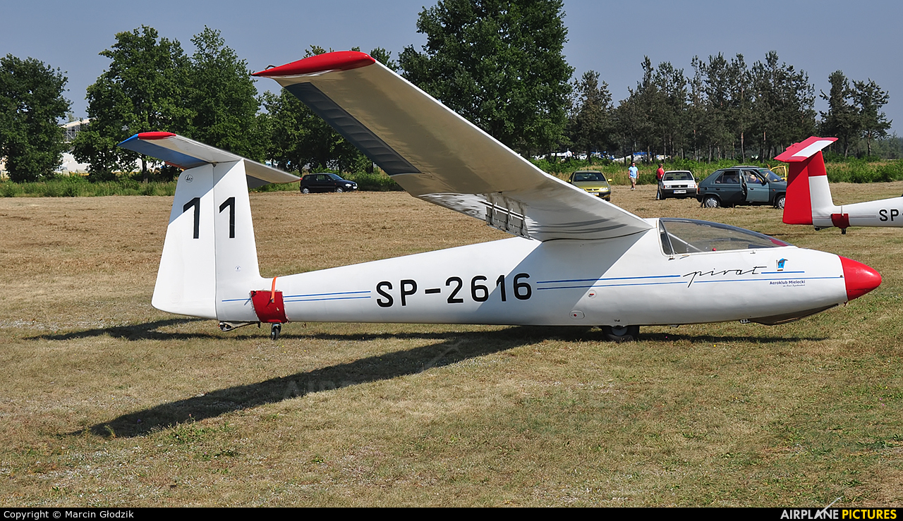 Aeroklub Mielecki SP-2616 aircraft at Mielec