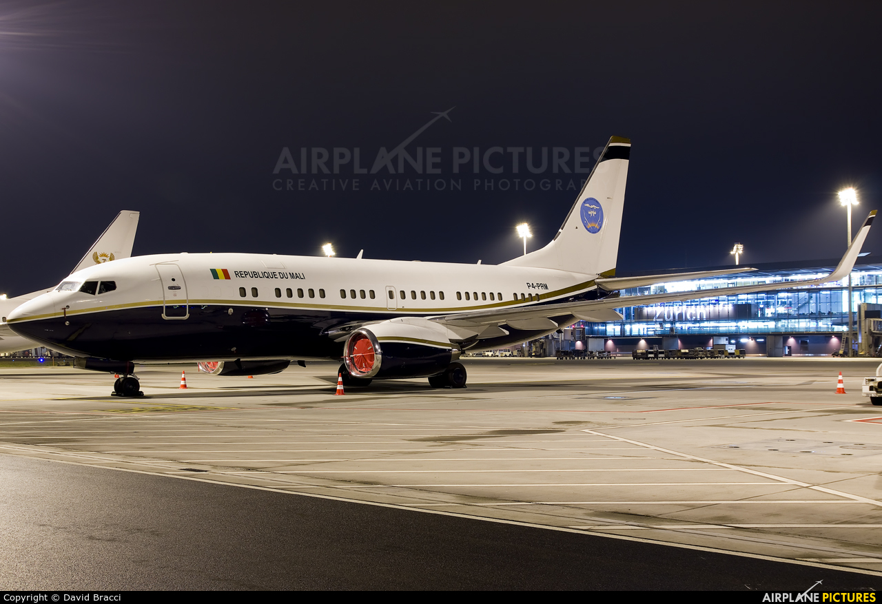 Mali - Government P4-PRM aircraft at Zurich