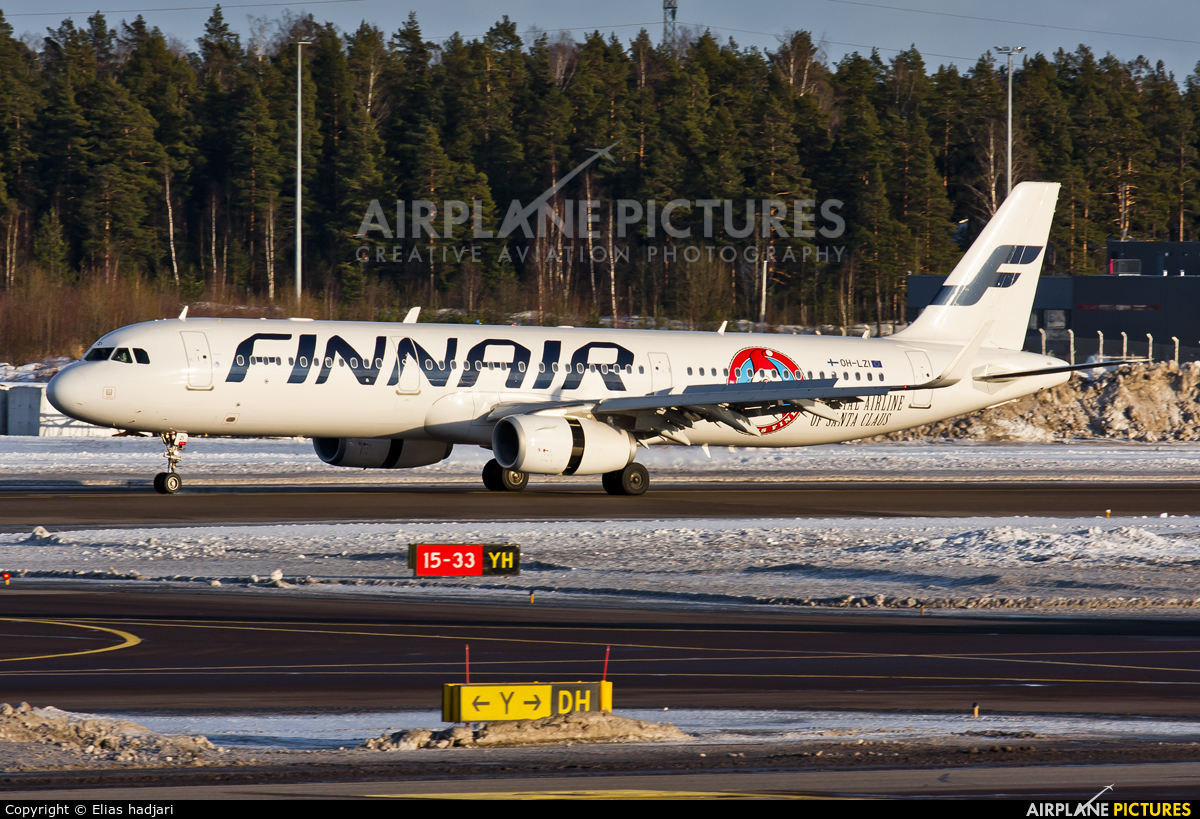Finnair OH-LZI aircraft at Helsinki - Vantaa