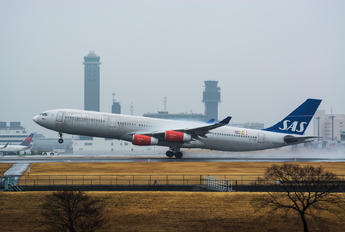 OY-KBD - SAS - Scandinavian Airlines Airbus A340-300