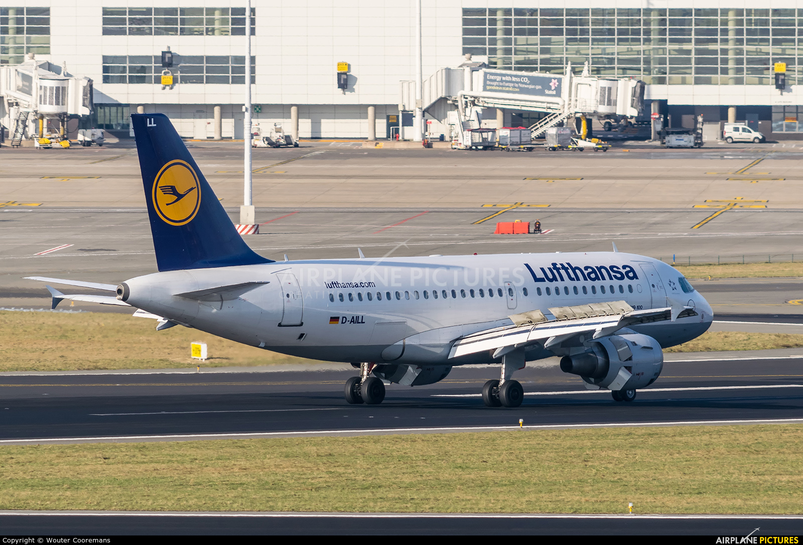 Lufthansa D-AILL aircraft at Brussels - Zaventem