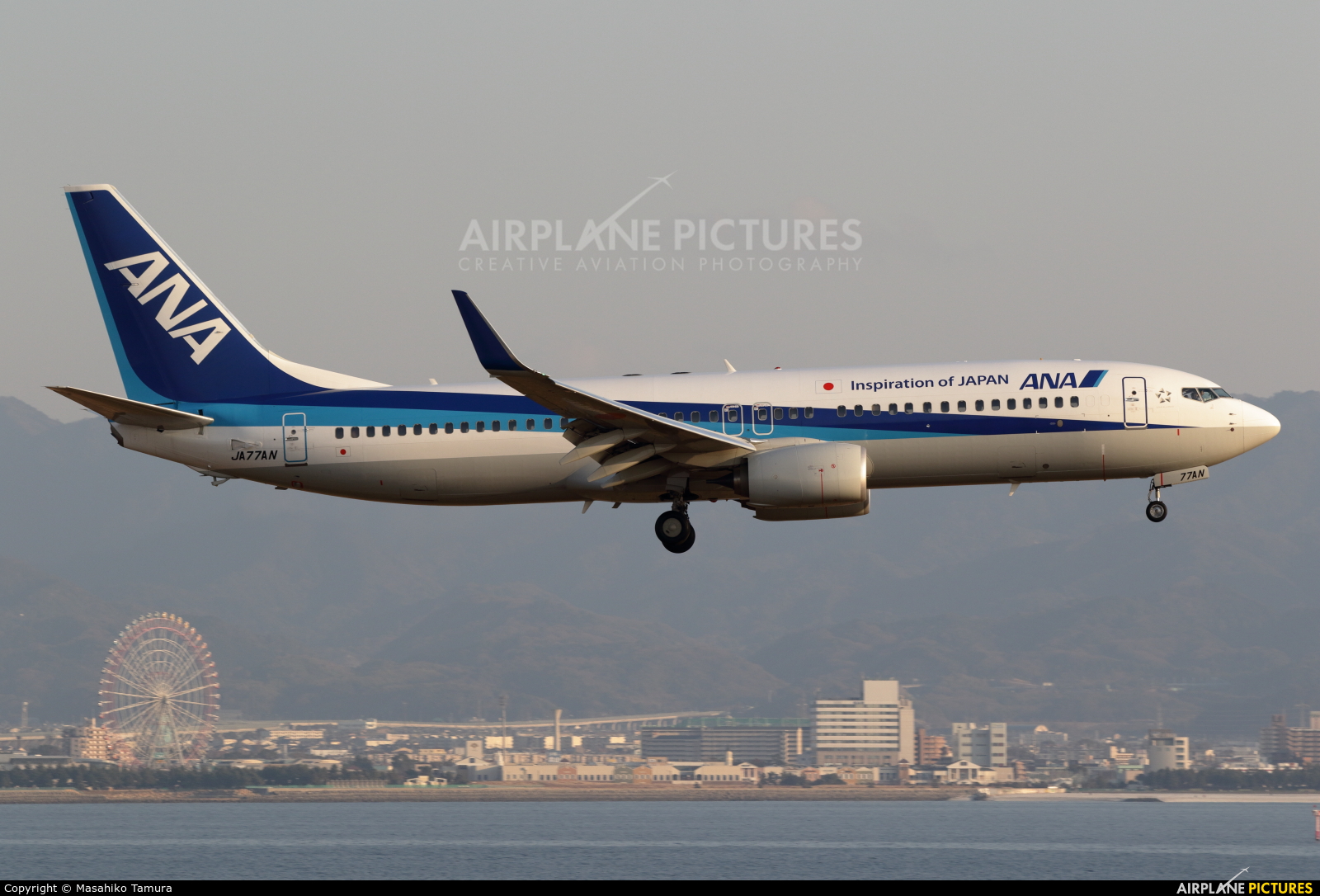 ANA - All Nippon Airways JA77AN aircraft at Kansai Intl
