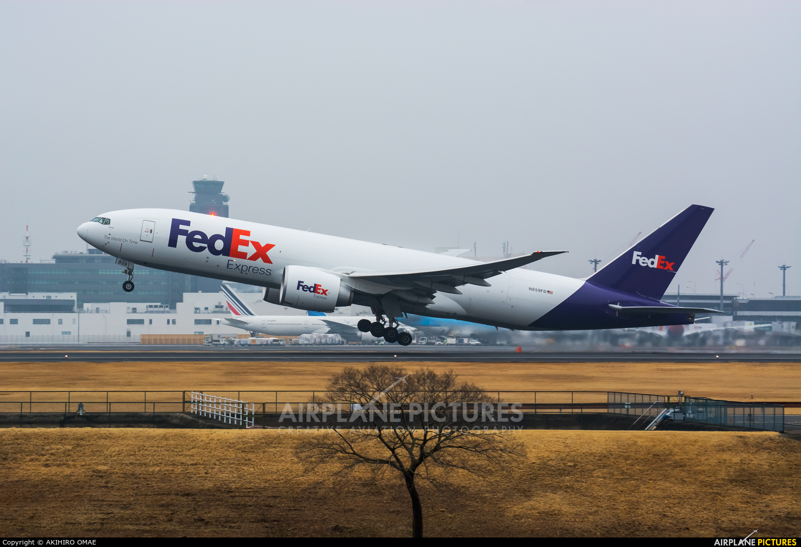 FedEx Federal Express N859FD aircraft at Tokyo - Narita Intl