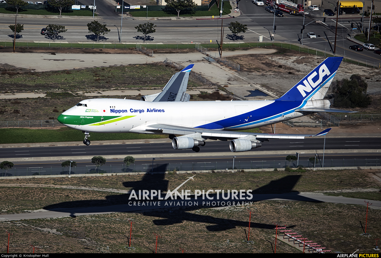 Nippon Cargo Airlines JA04KZ aircraft at Los Angeles Intl