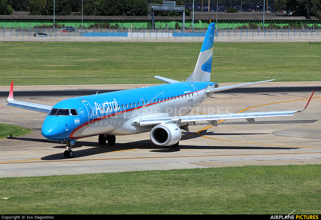 Austral Lineas Aereas LV-CHS aircraft at Buenos Aires - Jorge Newbery