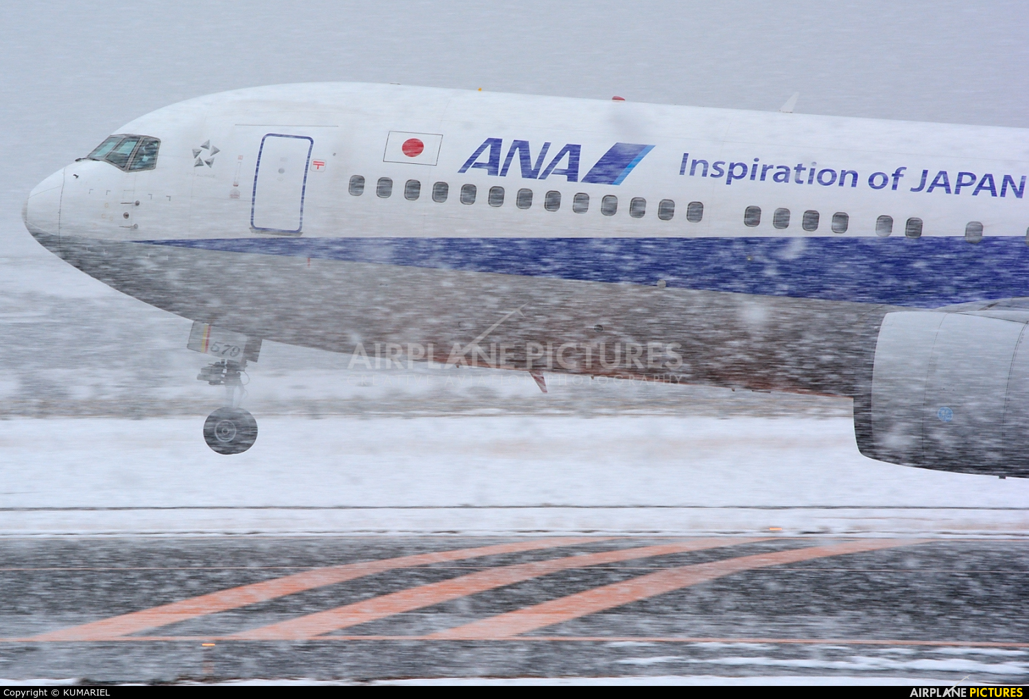 ANA - All Nippon Airways JA8579 aircraft at Toyama