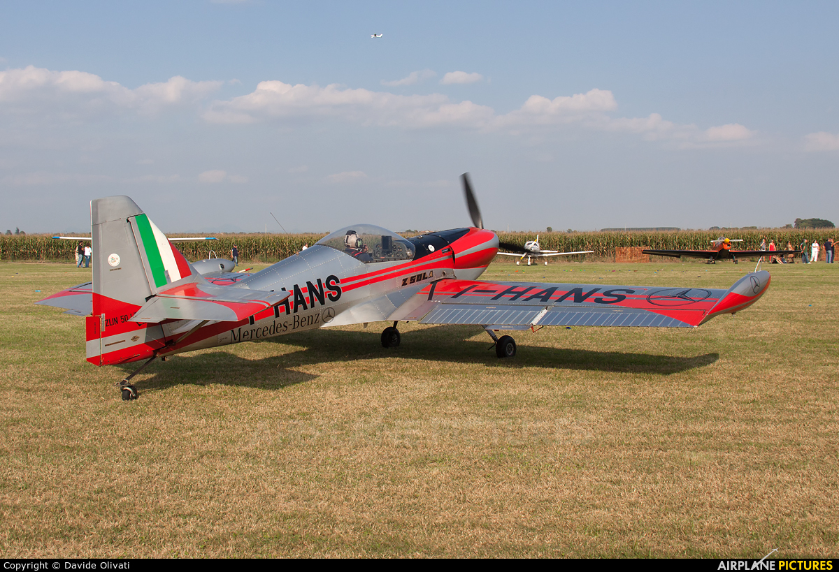 Private I-HANS aircraft at Legnago