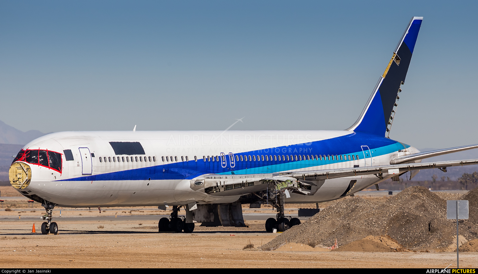 ANA - All Nippon Airways - aircraft at Victorville - Southern California Logistics