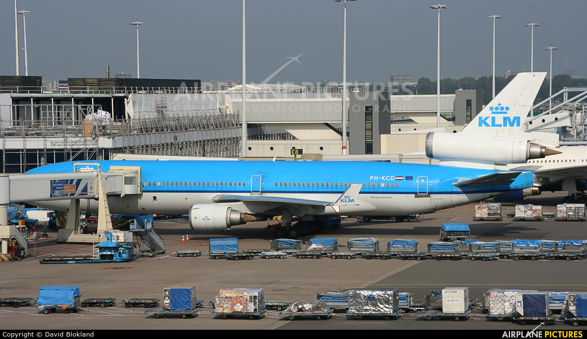 KLM PH-KCD aircraft at Amsterdam - Schiphol