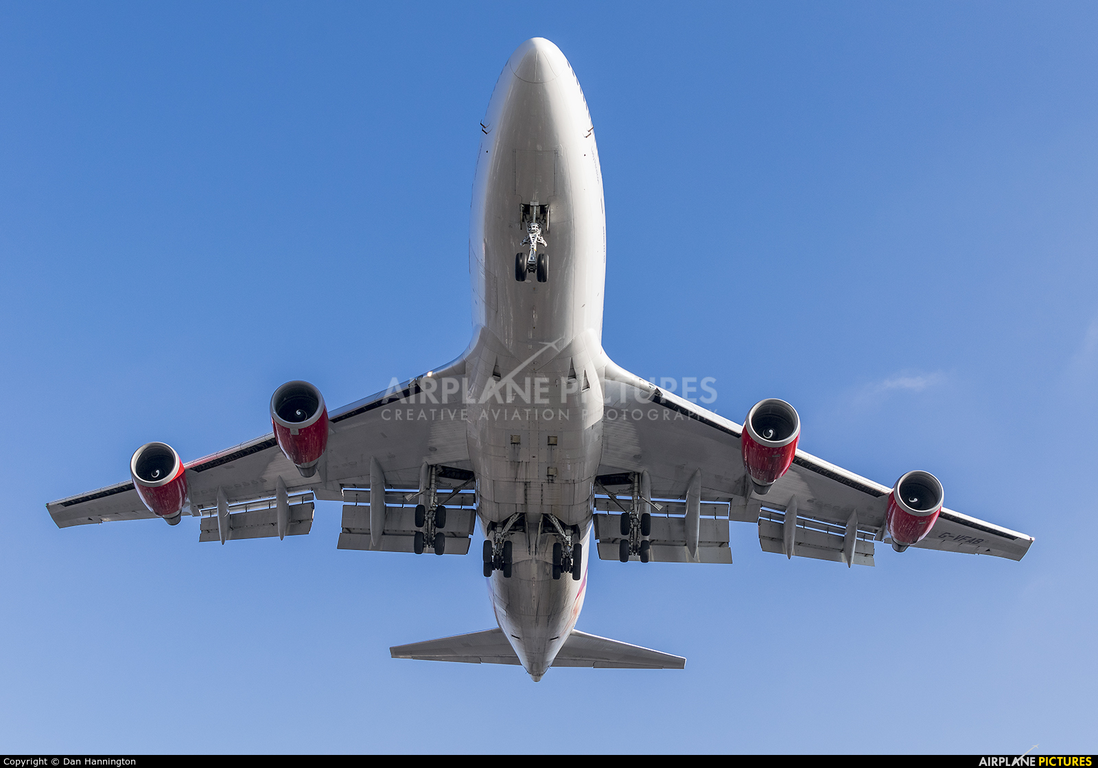 Virgin Atlantic G-VFAB aircraft at London - Heathrow