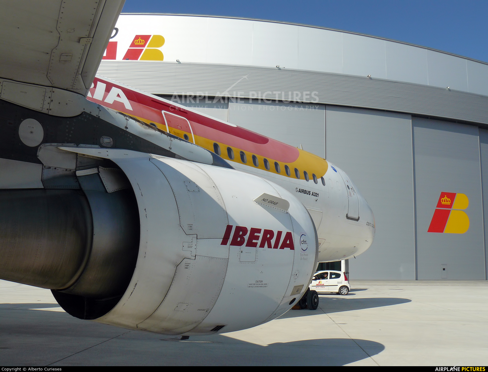 Iberia EC-IGK aircraft at Barcelona - El Prat