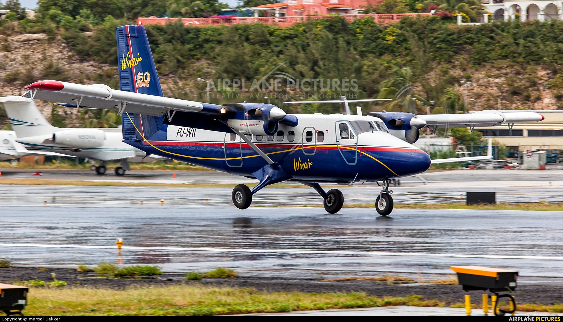 Winair PJ-WII aircraft at Sint Maarten - Princess Juliana Intl