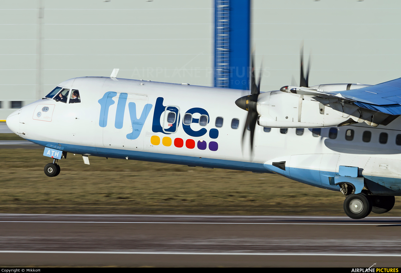 FlyBe Nordic OH-ATH aircraft at Tallinn