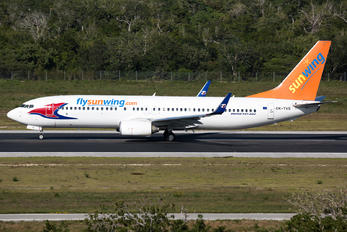 OK-TVS - Sunwing Airlines Boeing 737-800