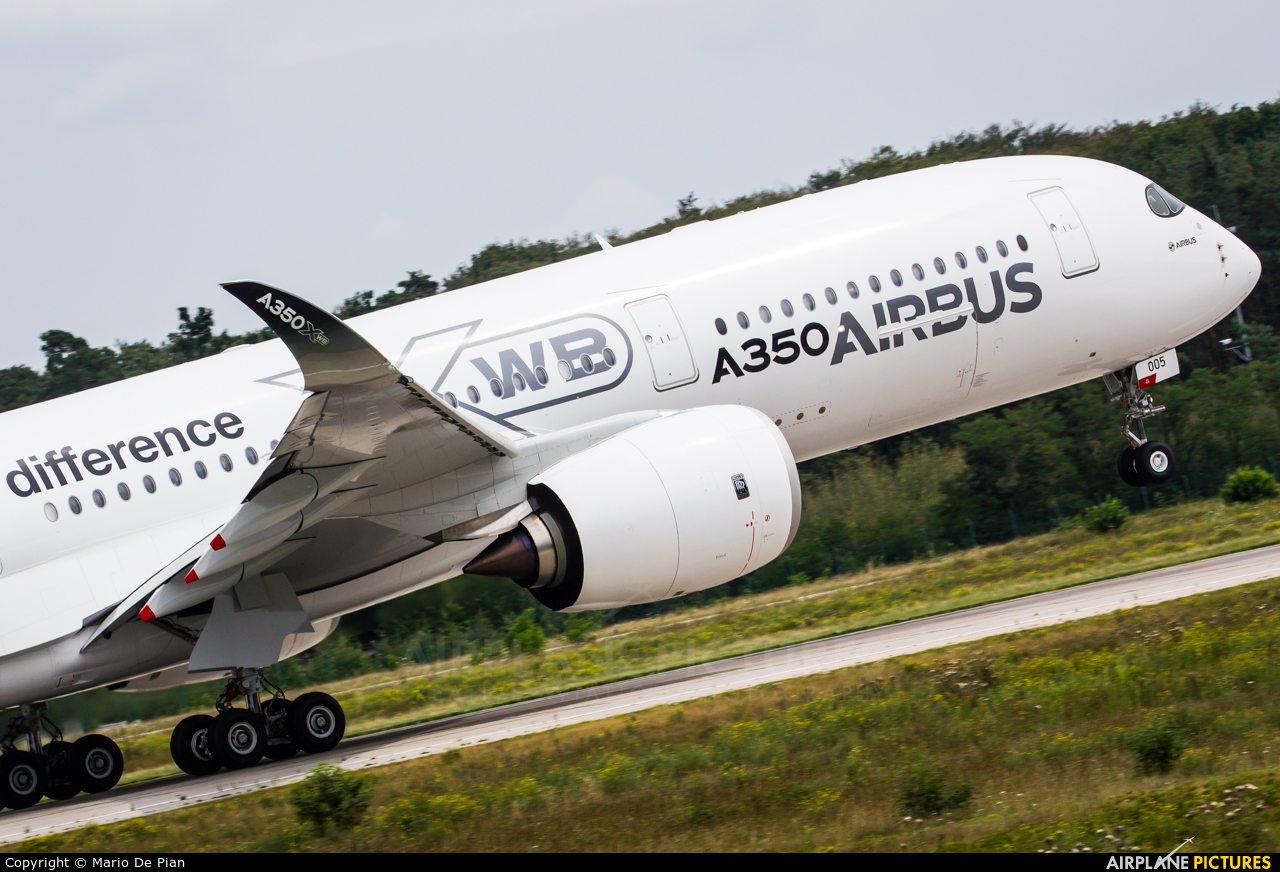 Airbus Industrie F-WWYB aircraft at Frankfurt