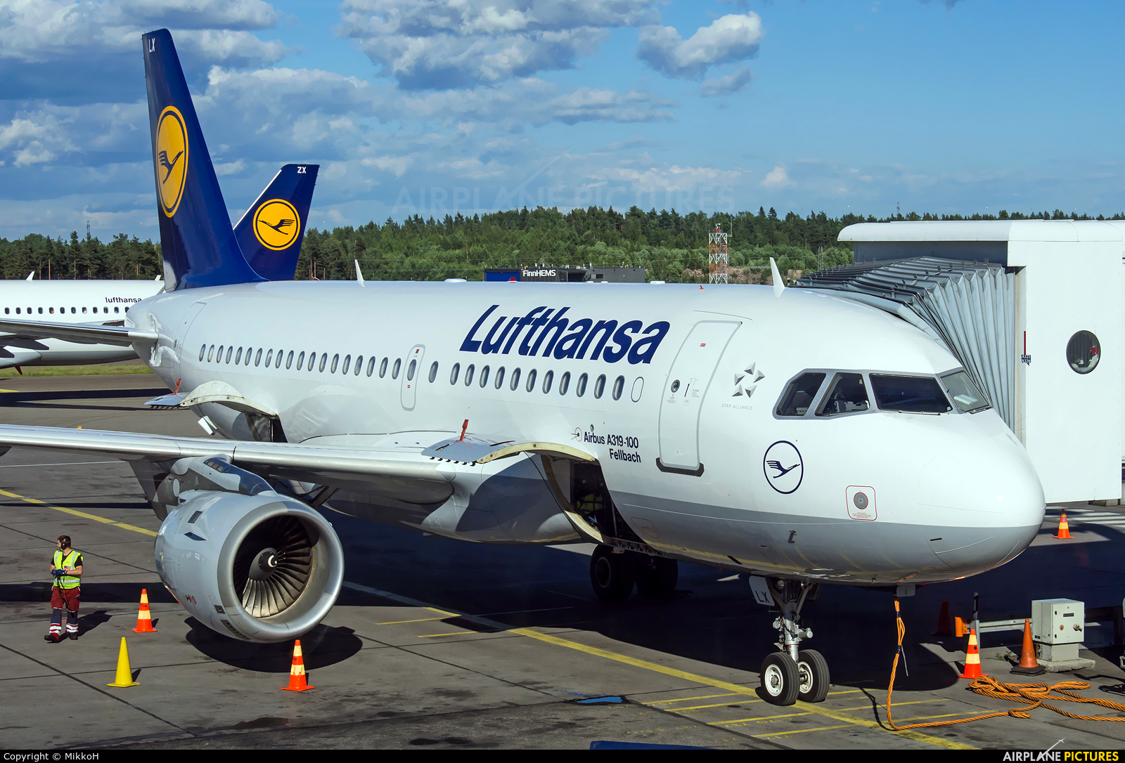 Lufthansa D-AILX aircraft at Helsinki - Vantaa