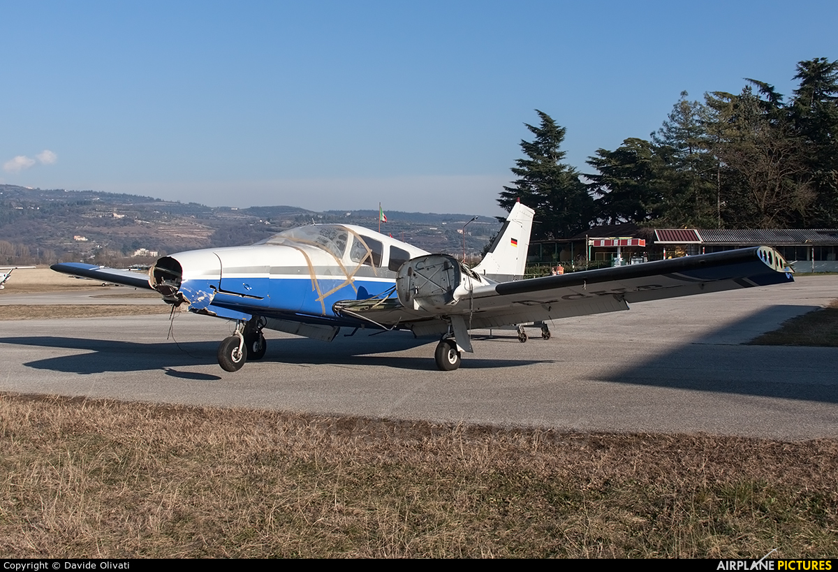 Private D-GALB aircraft at Verona - Boscomantico
