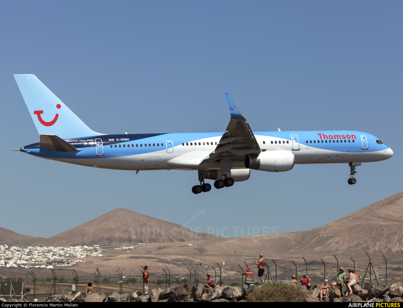 Thomson/Thomsonfly G-OOBH aircraft at Lanzarote - Arrecife