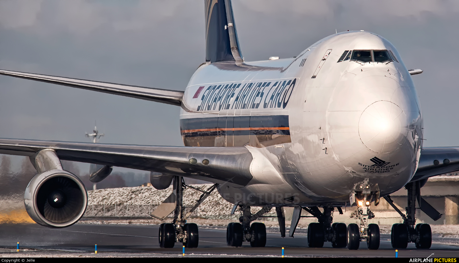 Singapore Airlines Cargo 9V-SFF aircraft at Amsterdam - Schiphol