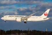 JA824J - JAL - Japan Airlines Boeing 787-8 Dreamliner aircraft