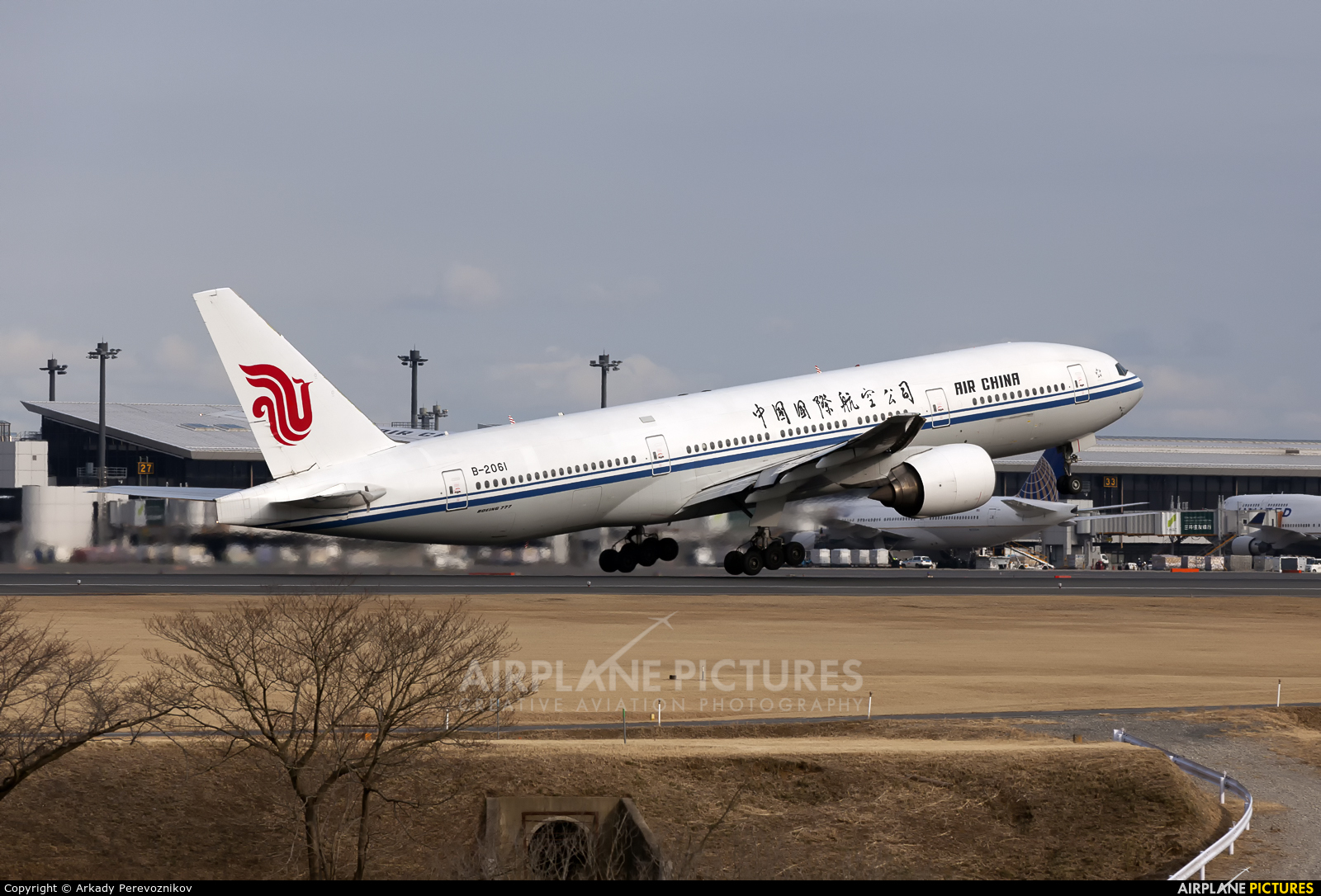 Air China B-2061 aircraft at Tokyo - Narita Intl